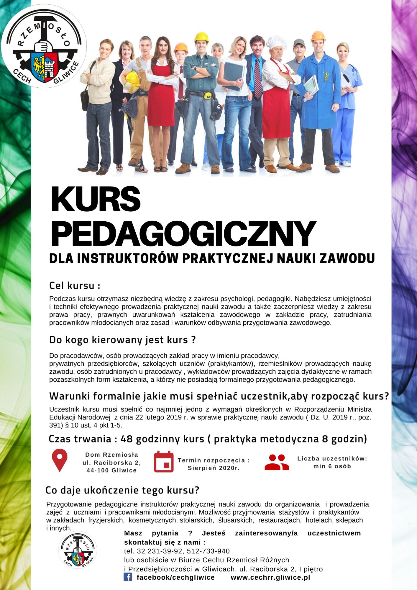 Kolejna edycja Kursu pedagogicznego Sierpień 2020