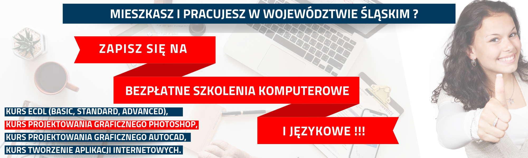 Zapraszamy do udziału w Projekcie pn. „Podnoszenie kwalifikacji zawodowych osób dorosłych”