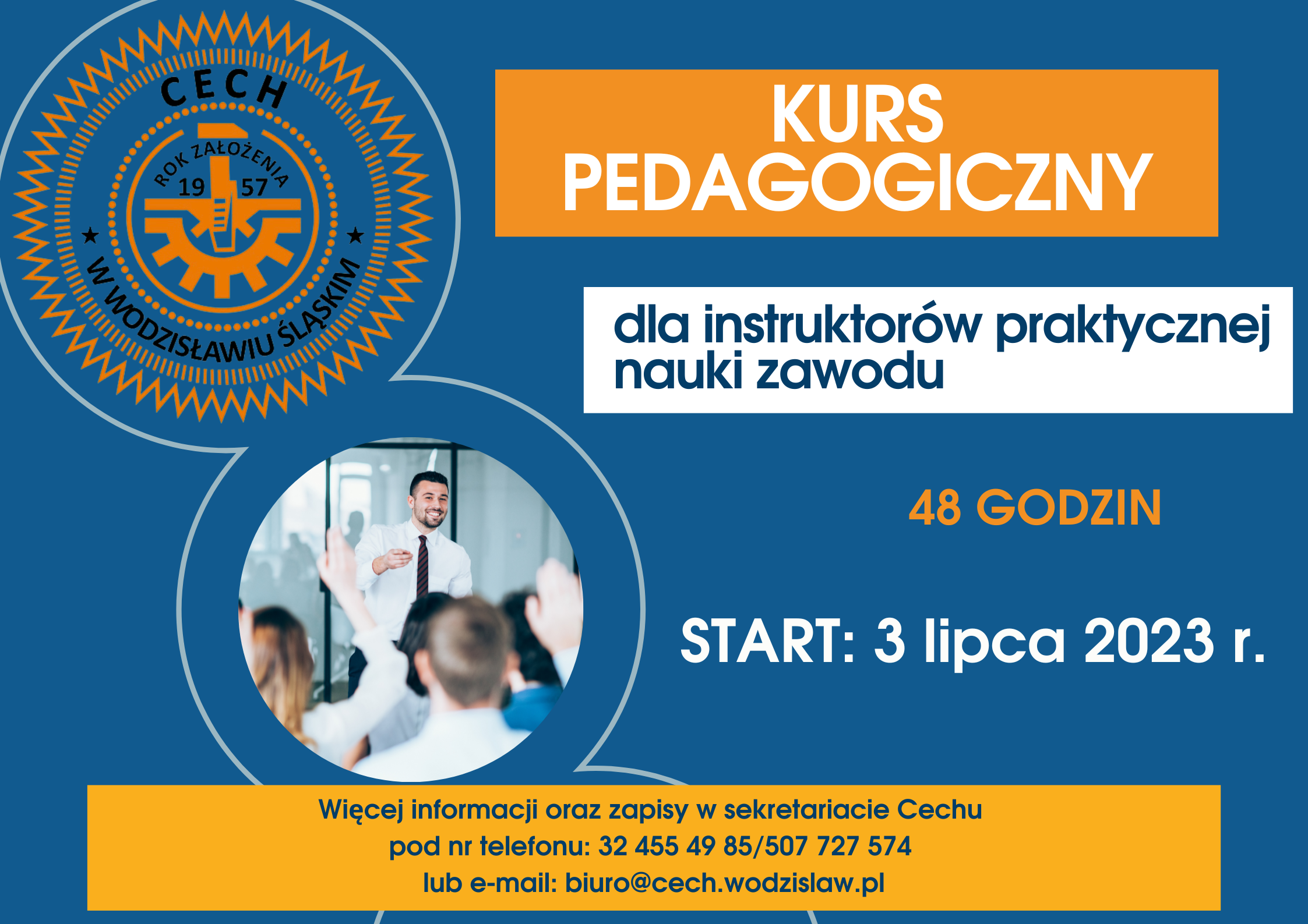 KURS PEDAGOGICZNY - Cech Wodzisław Śląski