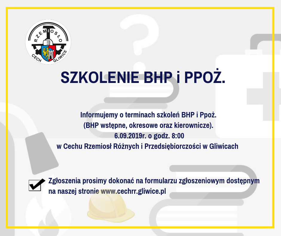 Szkolenie BHP i Ppoż.