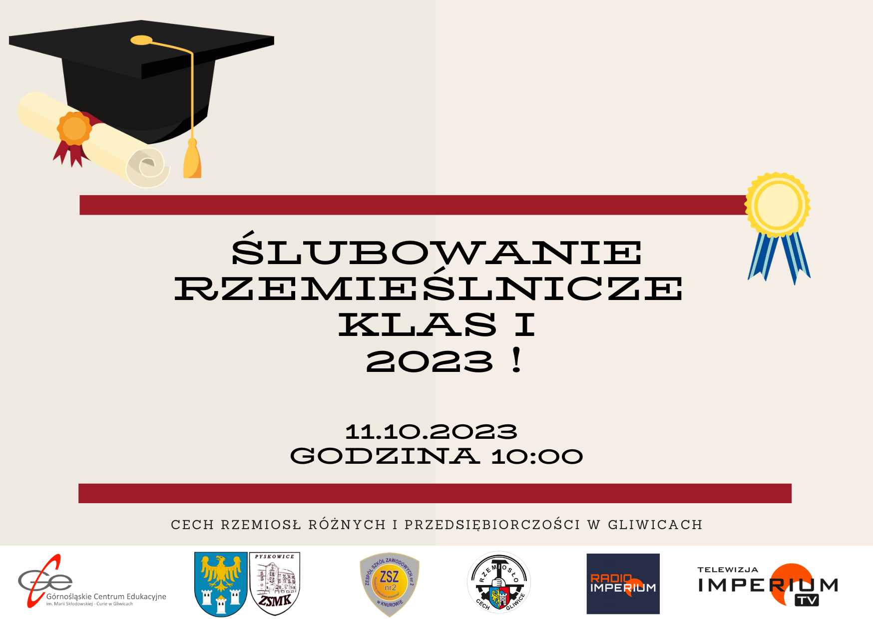 Ślubowanie Rzemieślnicze Klas I - 2023r. 