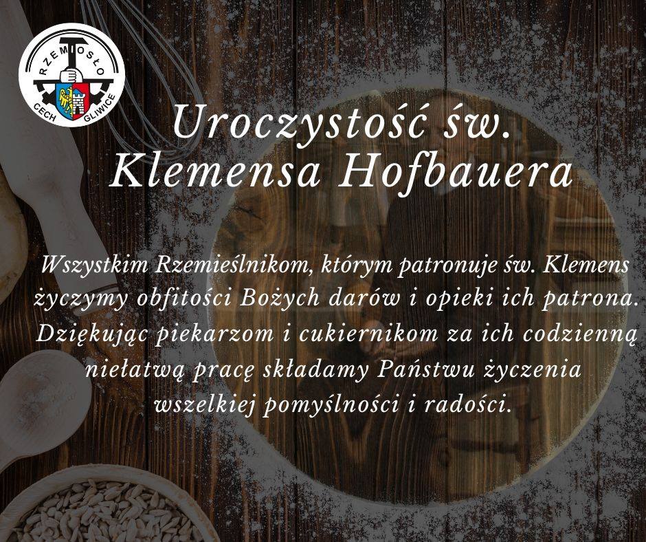 Życzenia z okazji dnia św. Klemensa