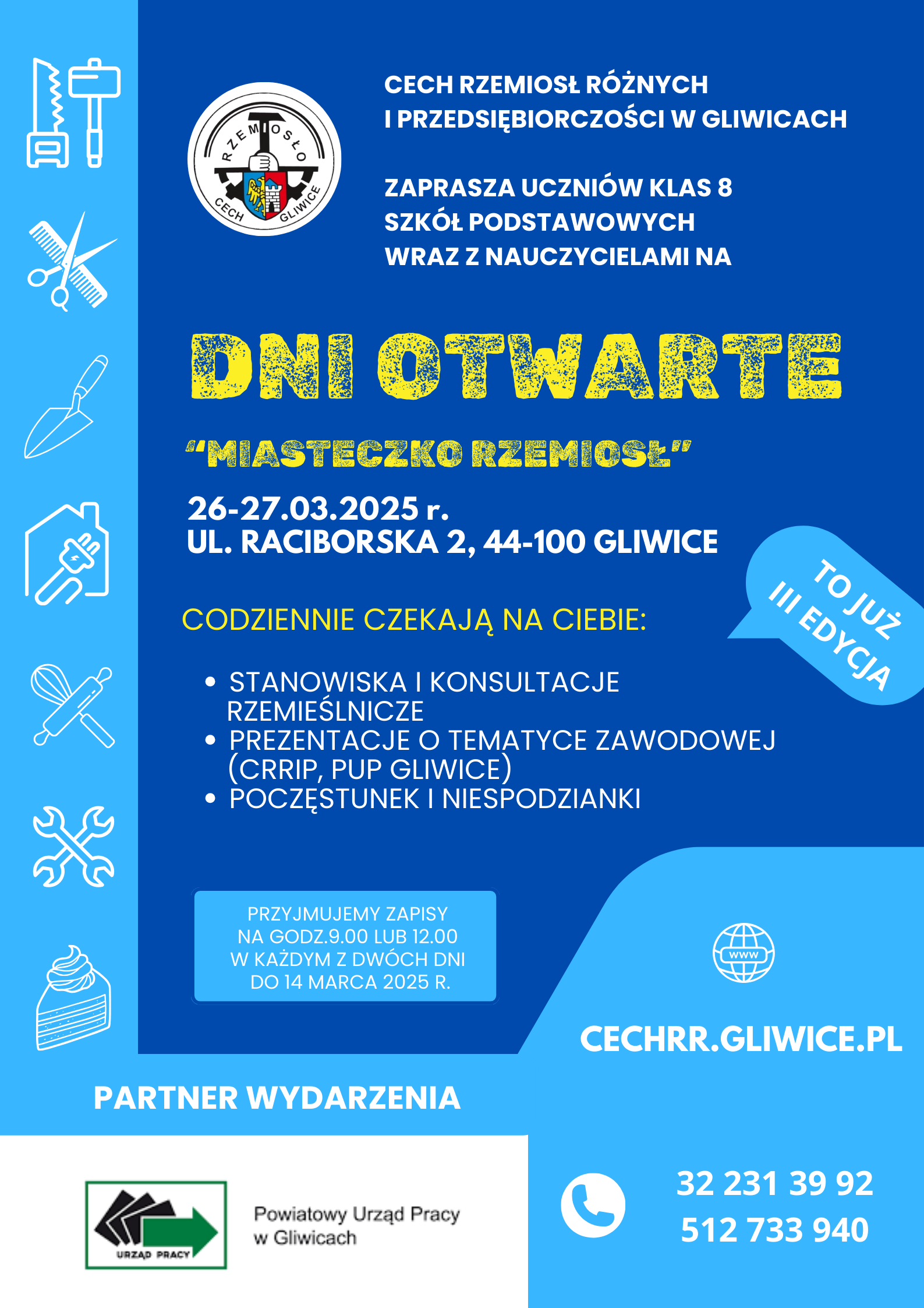 Zaproszenie do udziału w III edycji Miasteczka Rzemiosł 