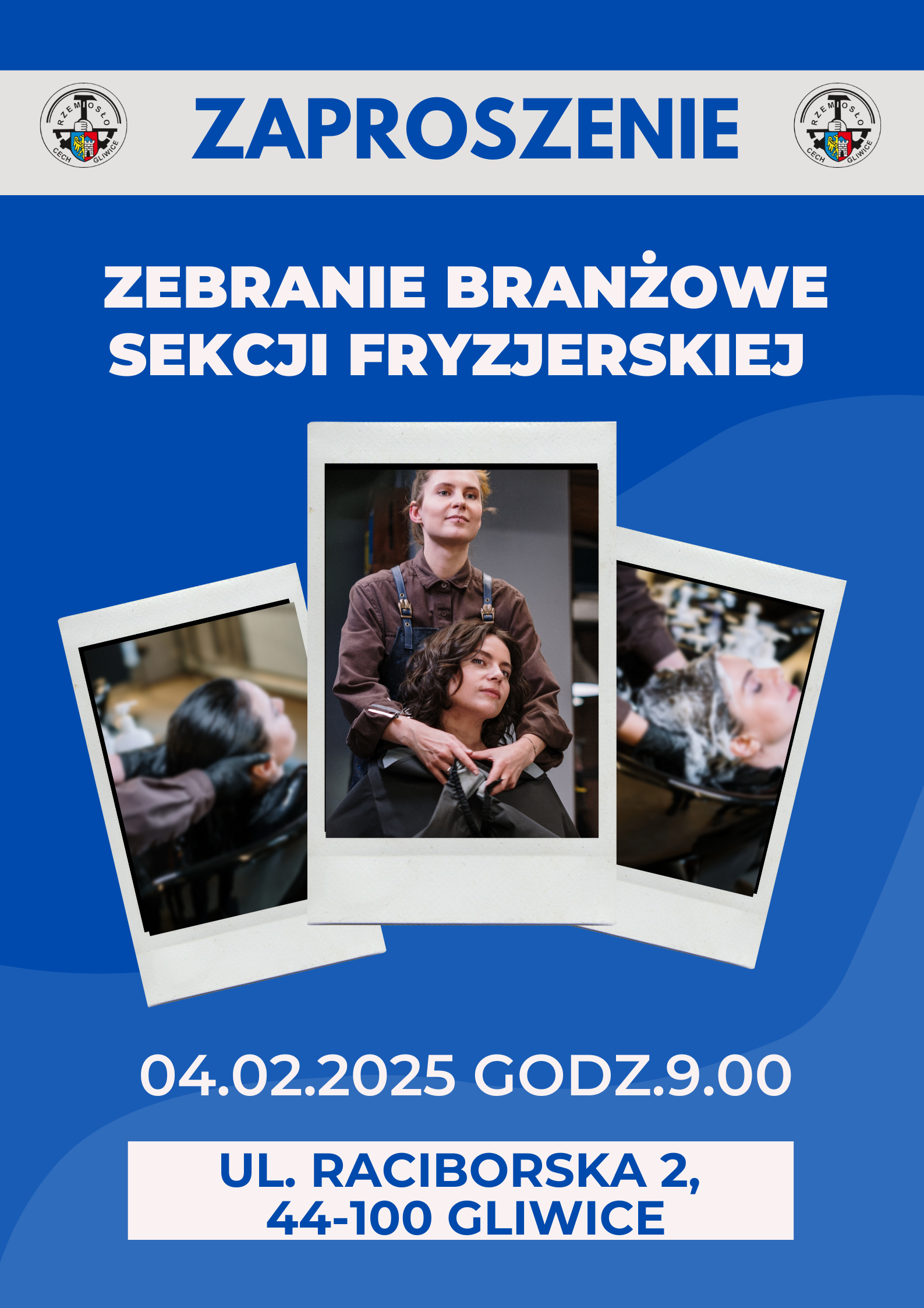 Zaproszenie na Spotkanie Branżowe Sekcji Fryzjerskiej - 04.02.2025